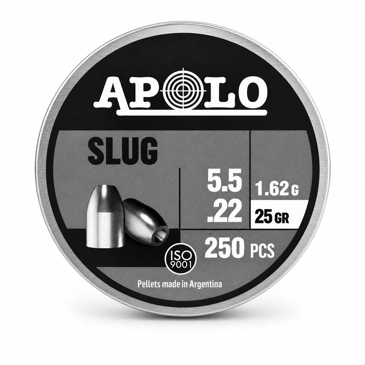 Diabolos Apolo Slug .22x250 25gr