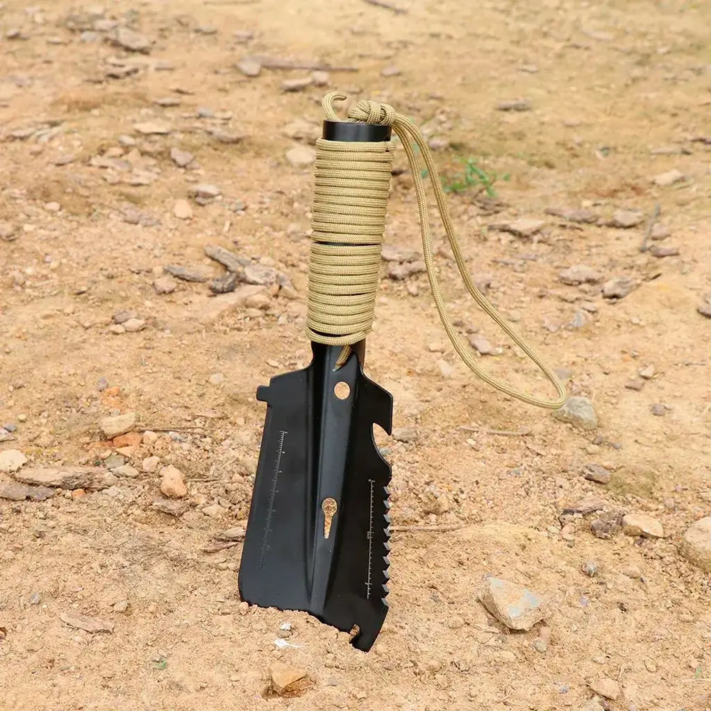 Pala Tactica Paracord Kaki