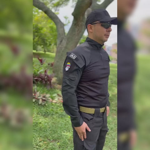 Buzo Tactico Combat Negro