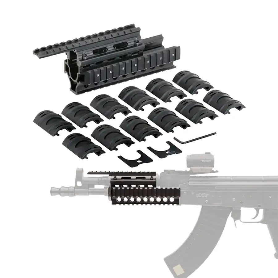 Riel para Galil o AK47 14cm
