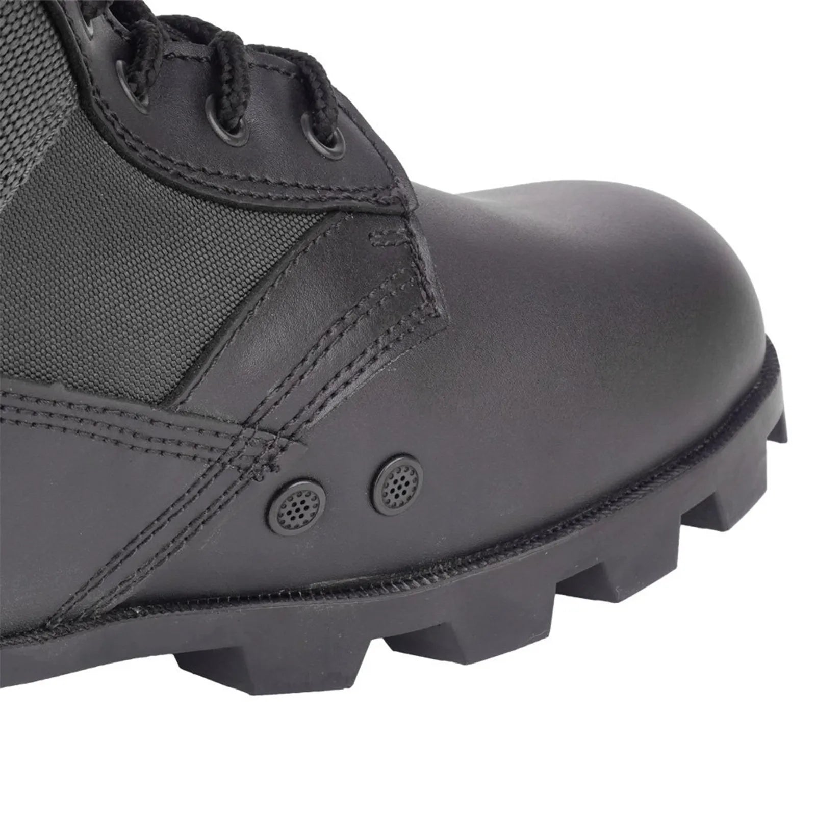 Bota Lona Jungla Caña Alta Negro