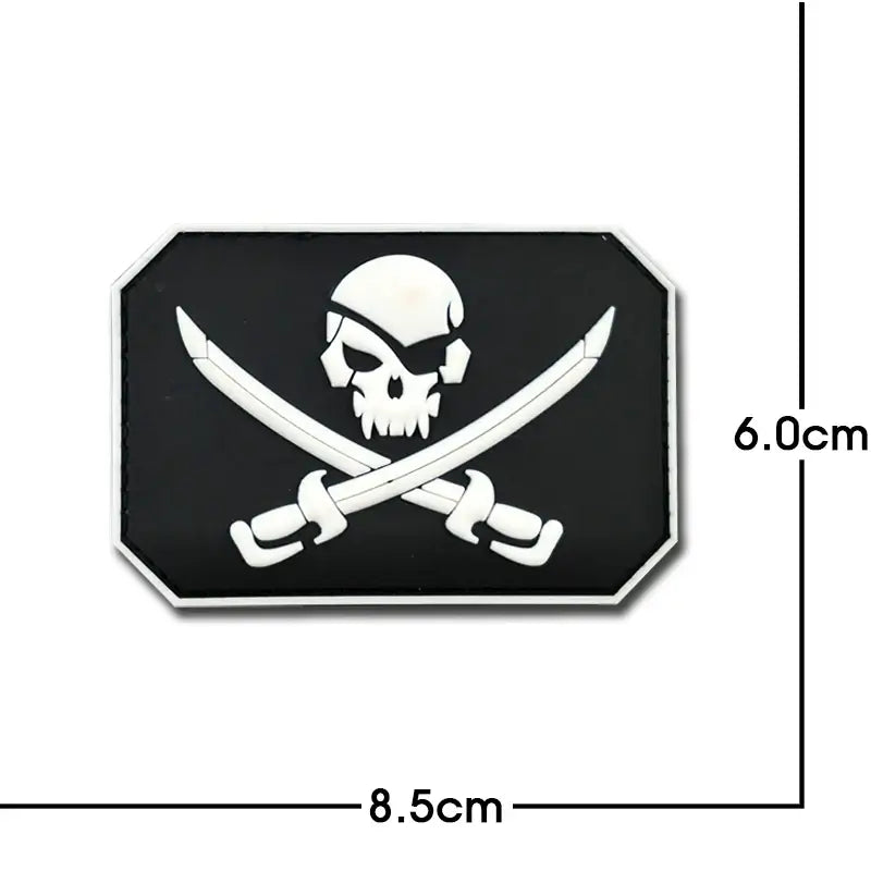 Parche PVC Pirata