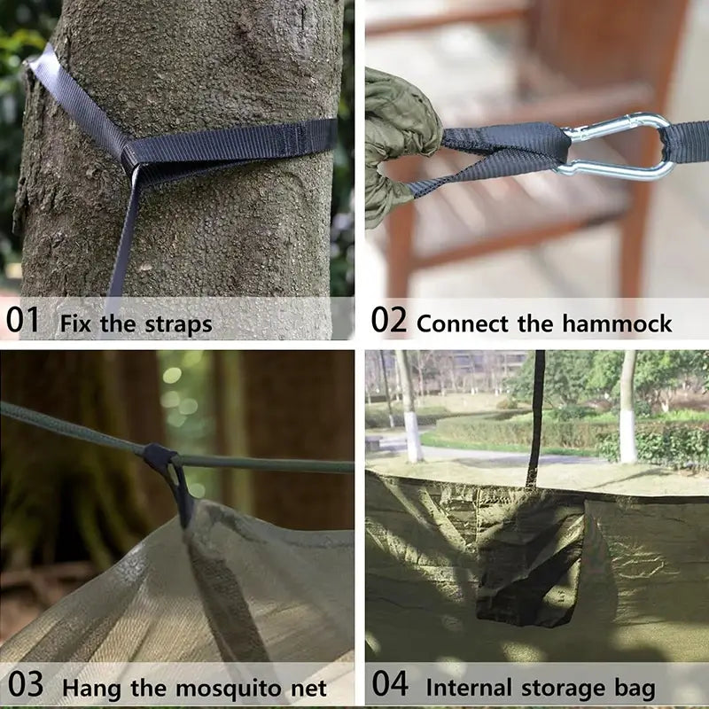 Hamaca Toldillo Negra