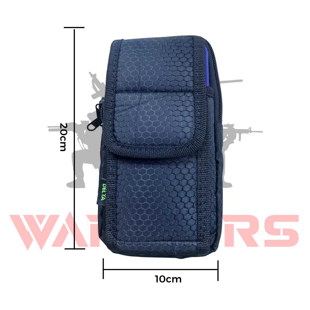 Porta cel vertical doble nac R2 negro