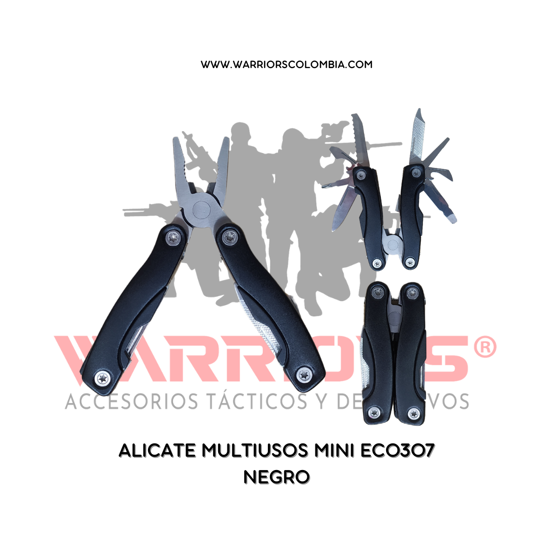 ALICATE MULTIUSOS MINI EC0307 / NEGRO