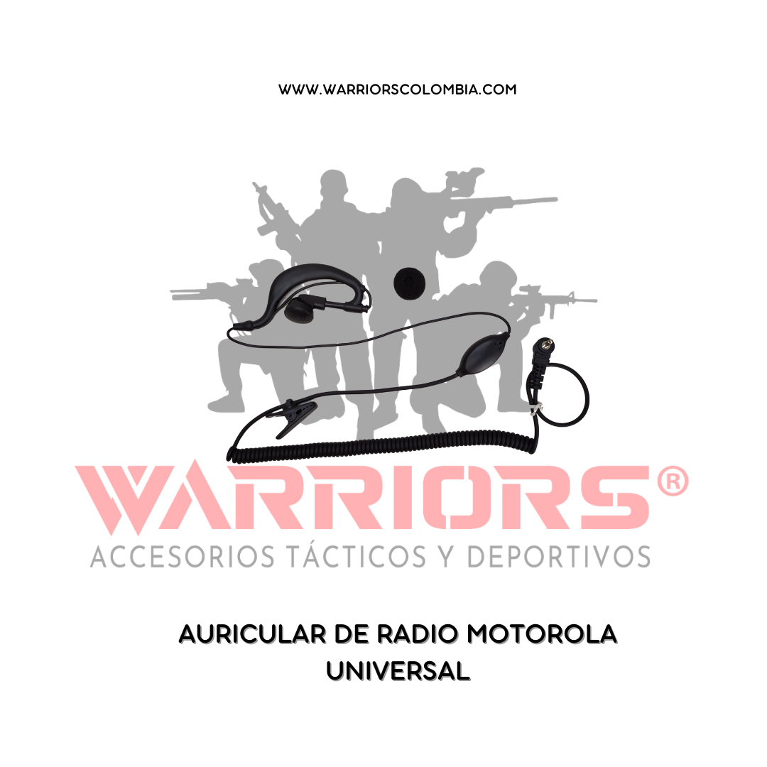 AURICULAR DE RADIO MOTOROLA UNIVERSAL