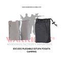 ESCUDO PLEGABLE ESTUFA FOGATA CAMPING