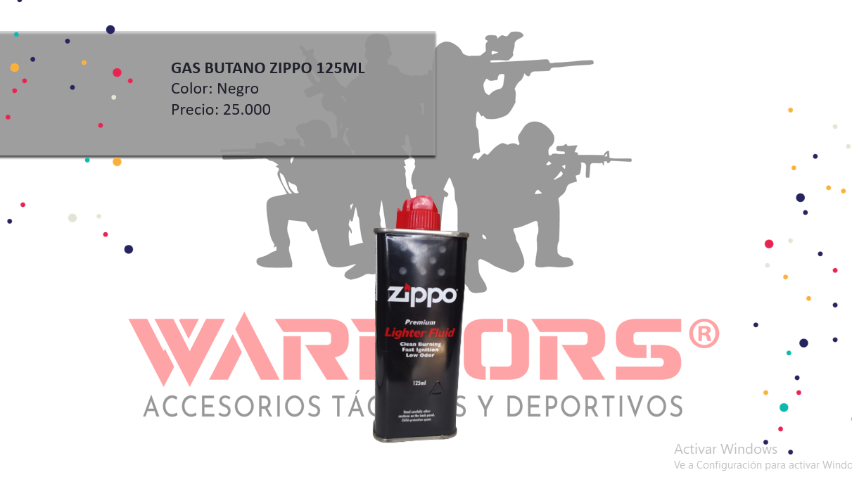 Combustible ZIPPO 125ML