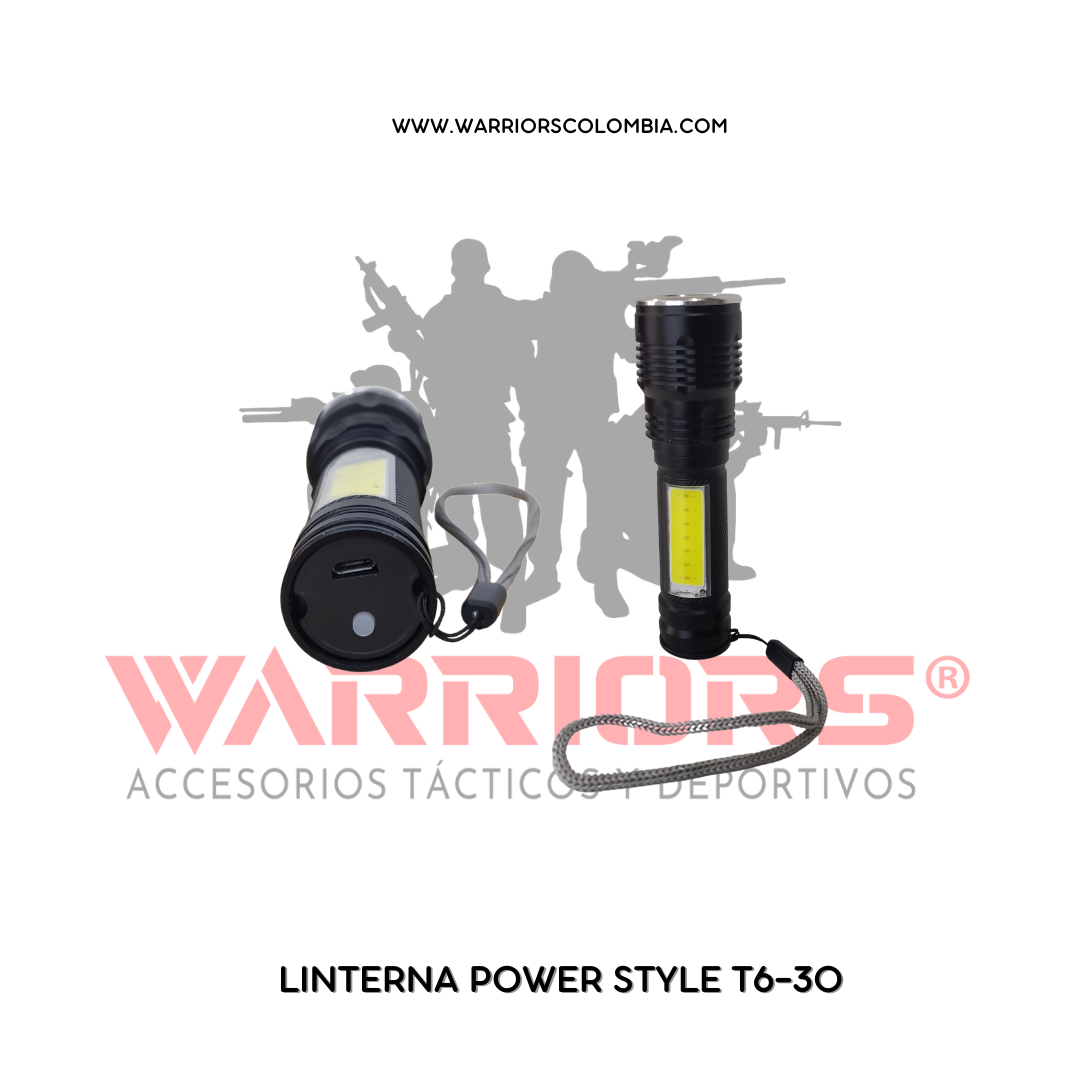 LINTERNA POWER STYLE T6-30