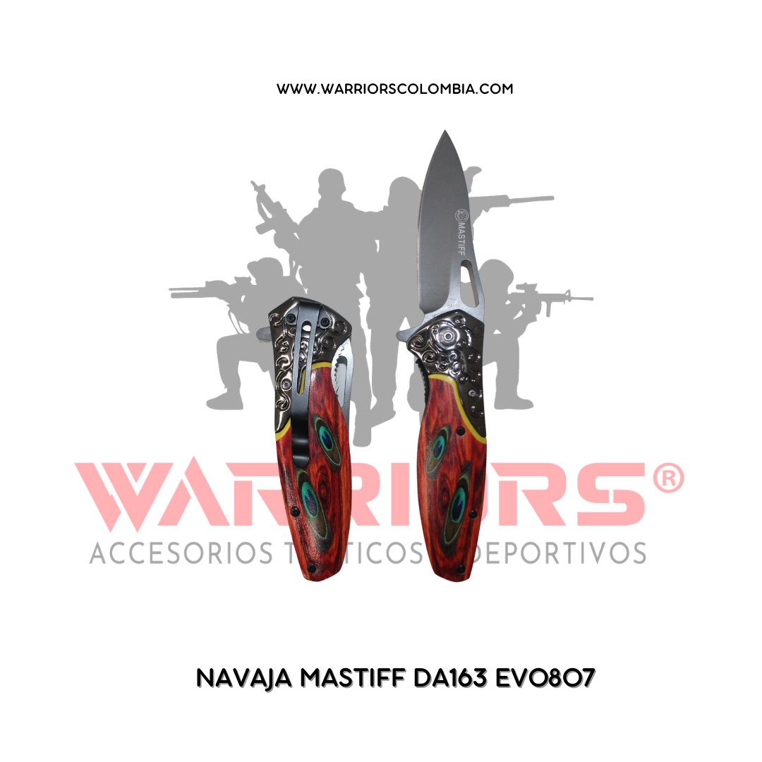 NAVAJA MASTIFF DA163 GRIS ROJO