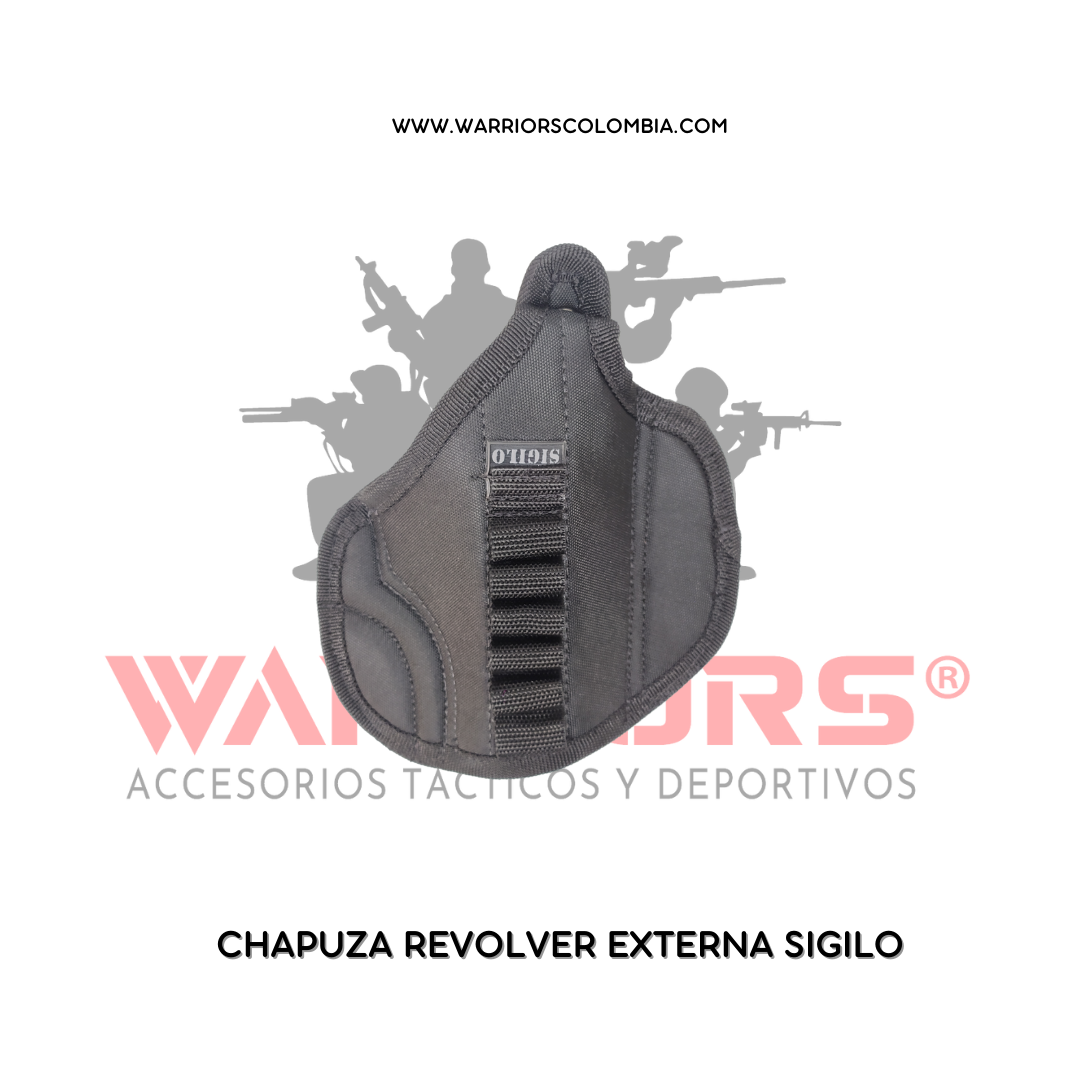 Chapuza Revolver Externa Sigilo Negro