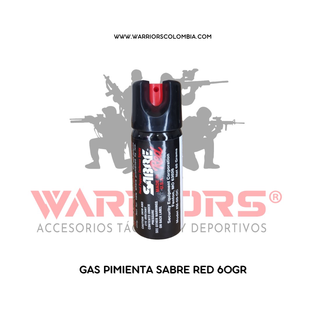 Gas Pimienta Sabre Red 45gr