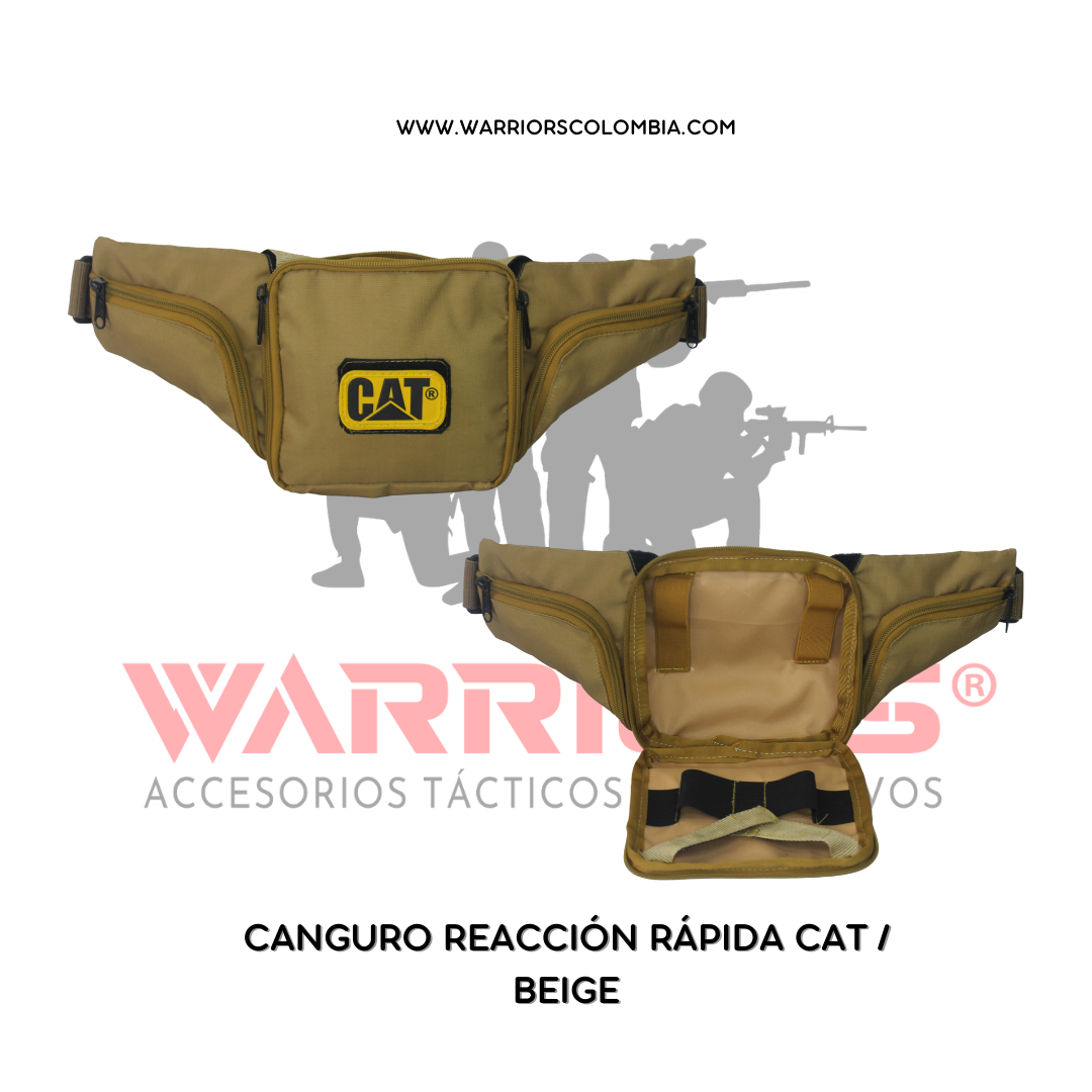 CANGURO REACCIÓN RÁPIDA CAT / BEIGE