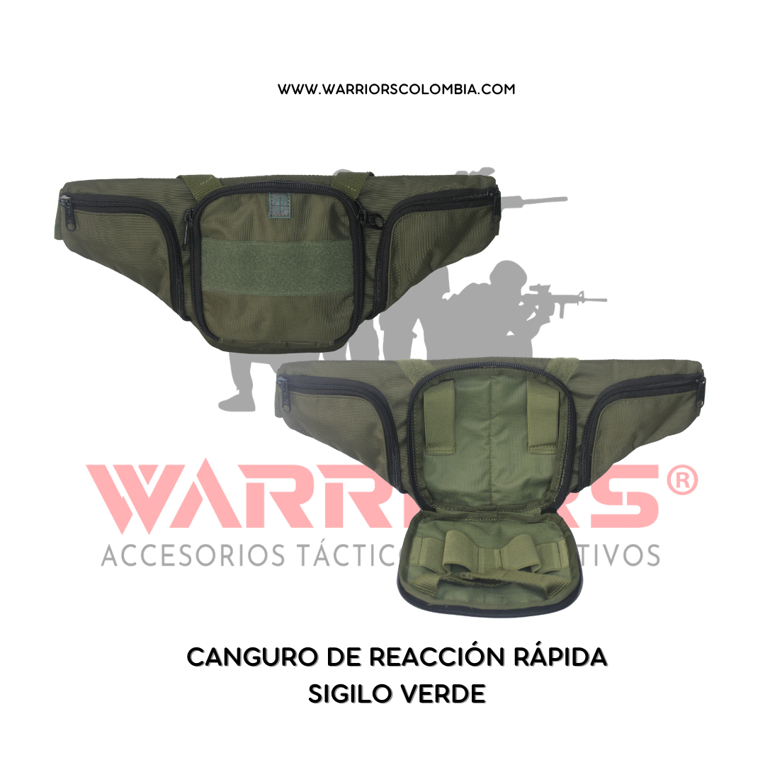CANGURO REACCION RAPIDA SIGILO VERDE