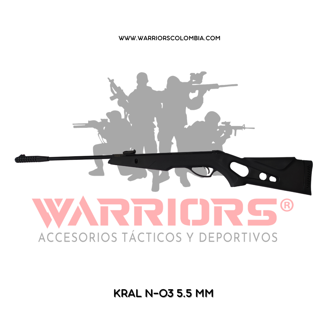 KRAL N-03 5.5 MM NEGRO