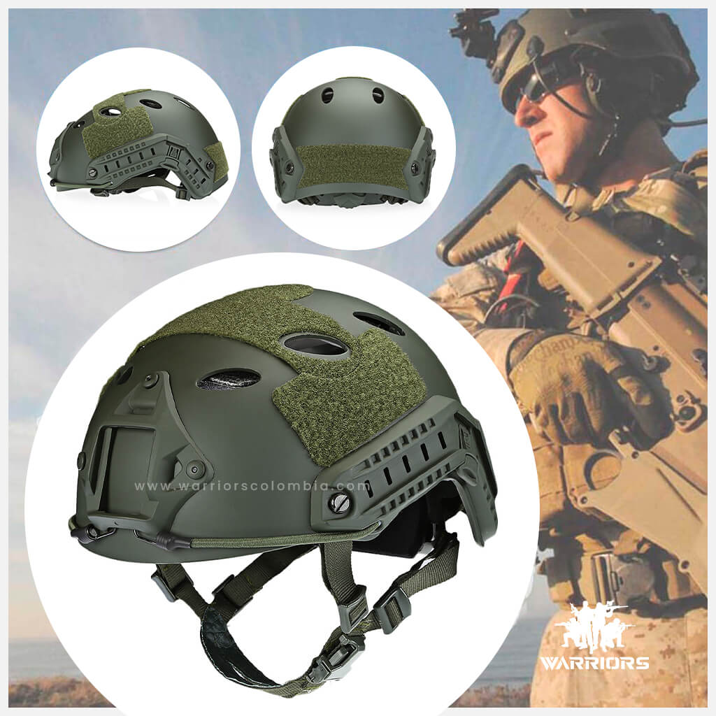 Casco Tactico con Perilla Ajustable