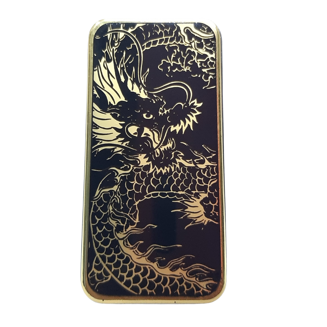 Encendedor soplete dragon dorado