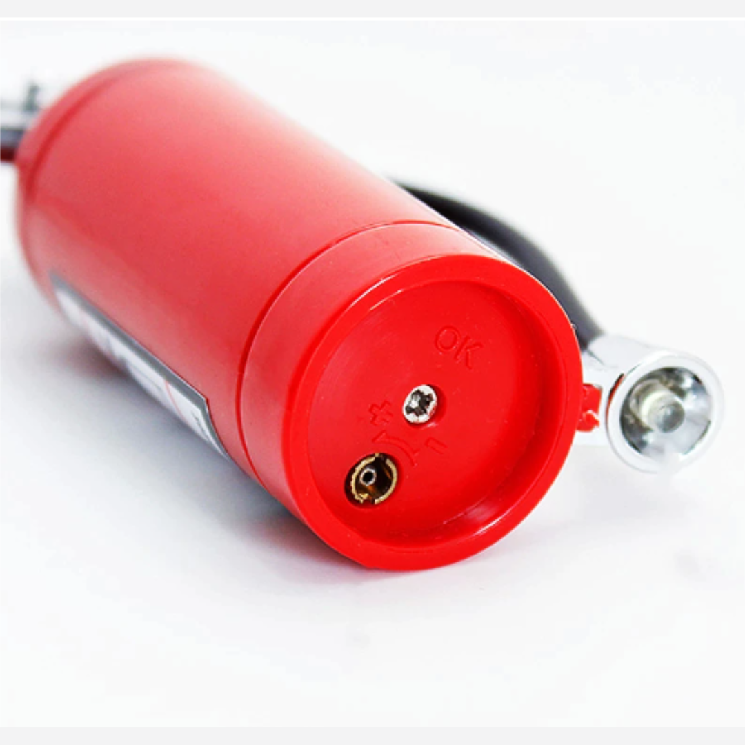Encendedor soplete extintor Rojo