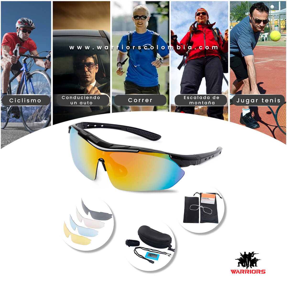 Gafas Tacticas Tipo Oakley