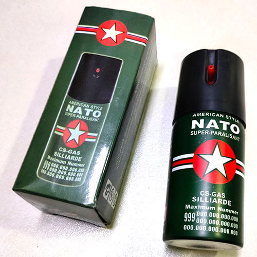 Gas Pimienta Nato Pequeño 40ml