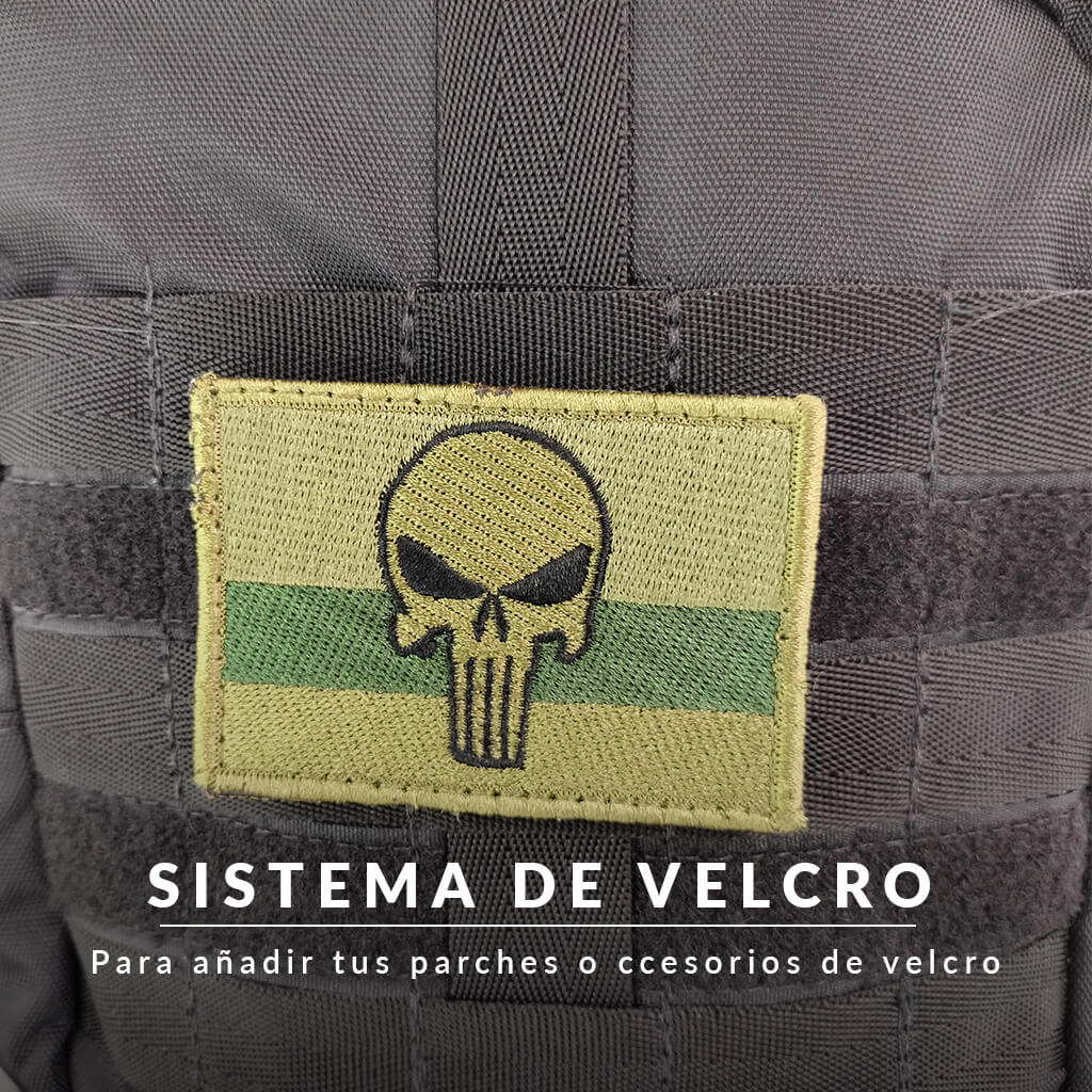 Morral Táctico Nacional 40 Litros - Molle