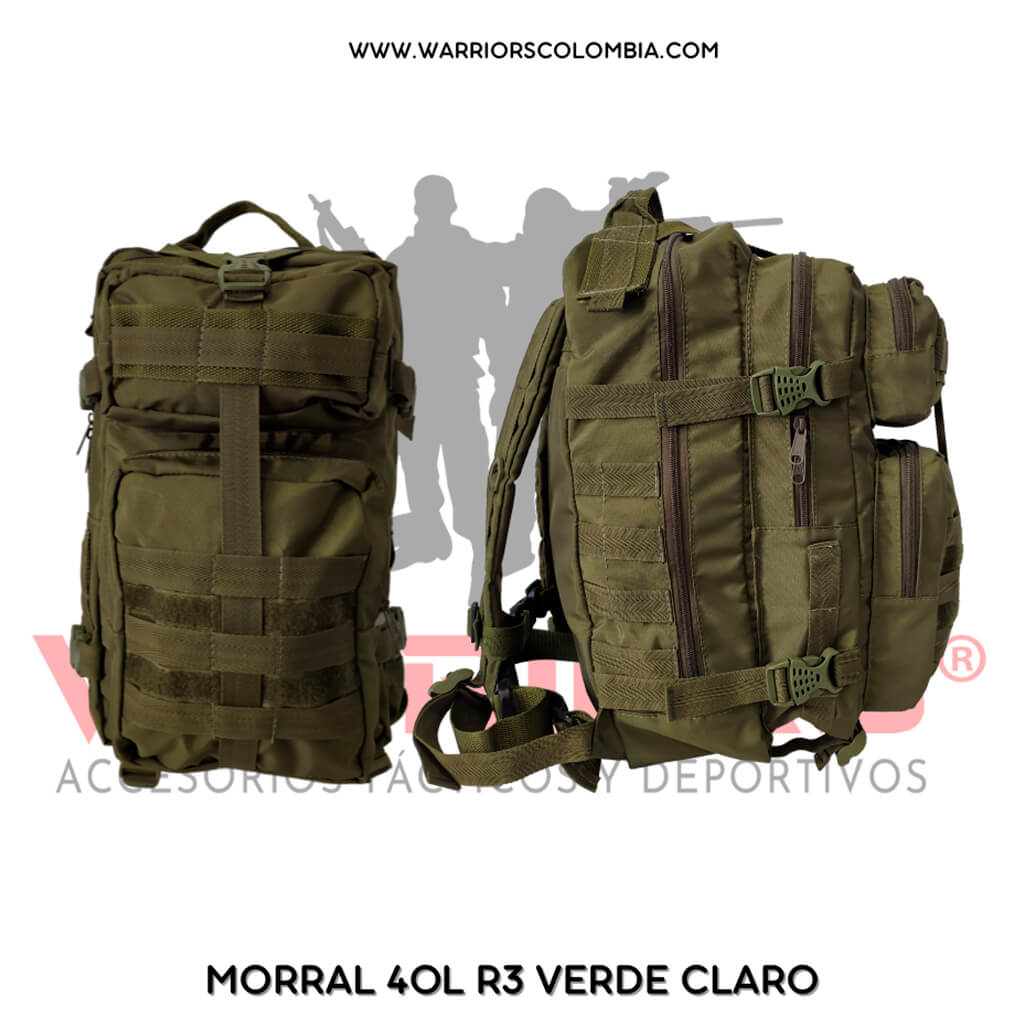 Morral Táctico Nacional 40 Litros - Molle