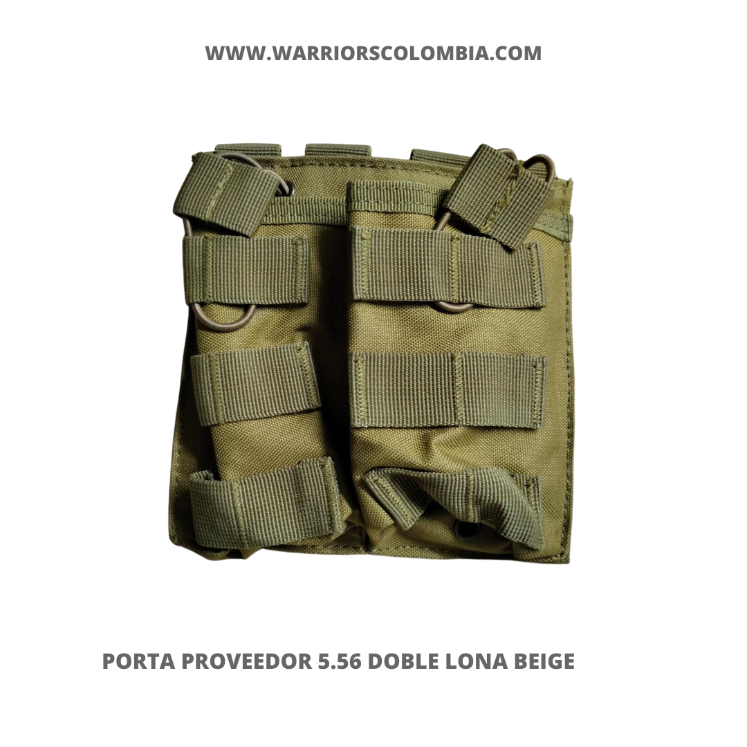 PORTA PROVEEDOR DOBLE LONA 5.56