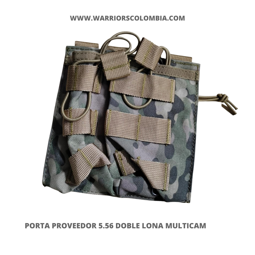 PORTA PROVEEDOR DOBLE LONA 5.56