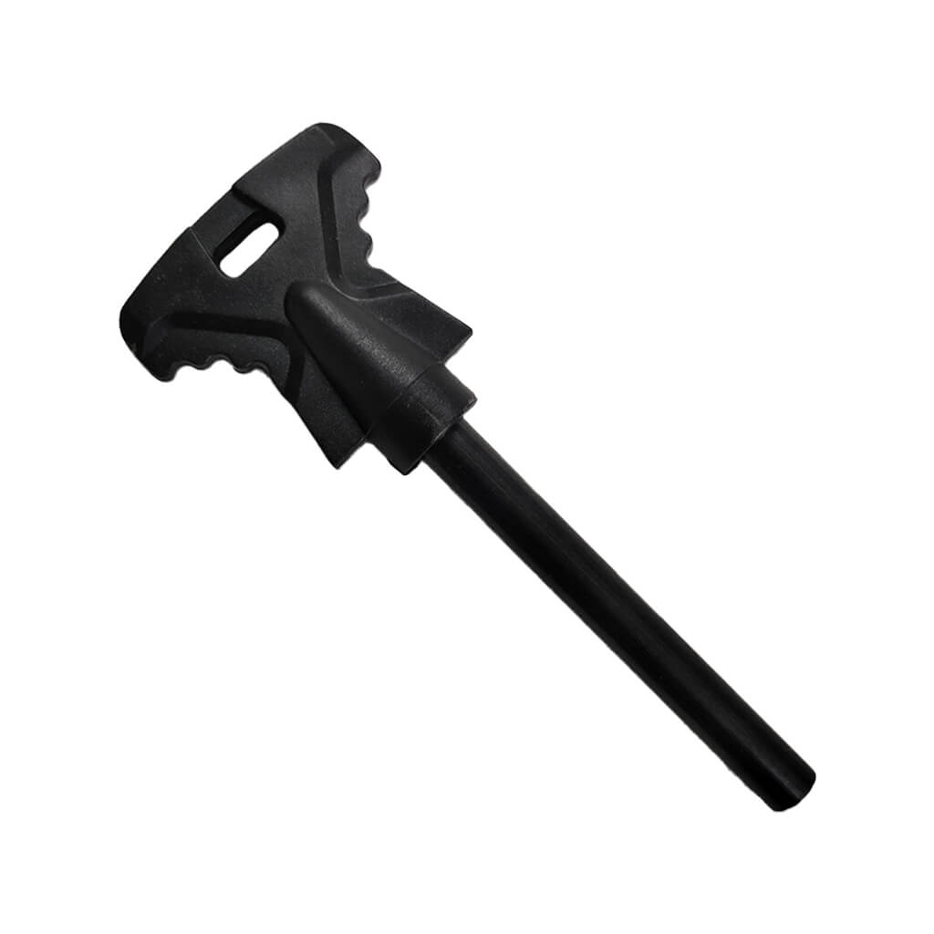 Pedernal Con Regla Negro