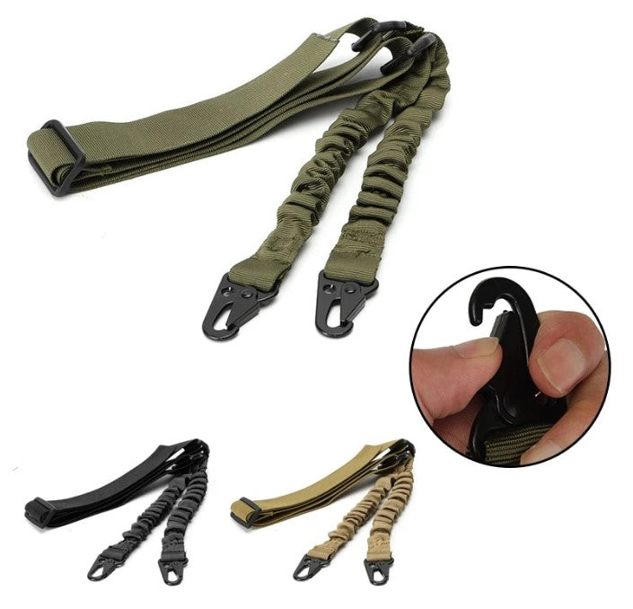 Porta Fusil 2 Puntos Eco Resorte