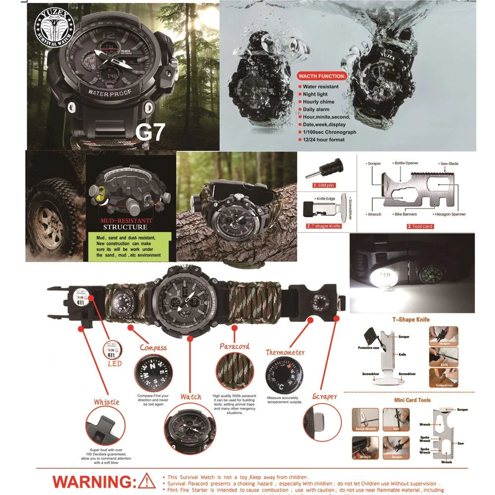 Reloj De Supervivencia G7