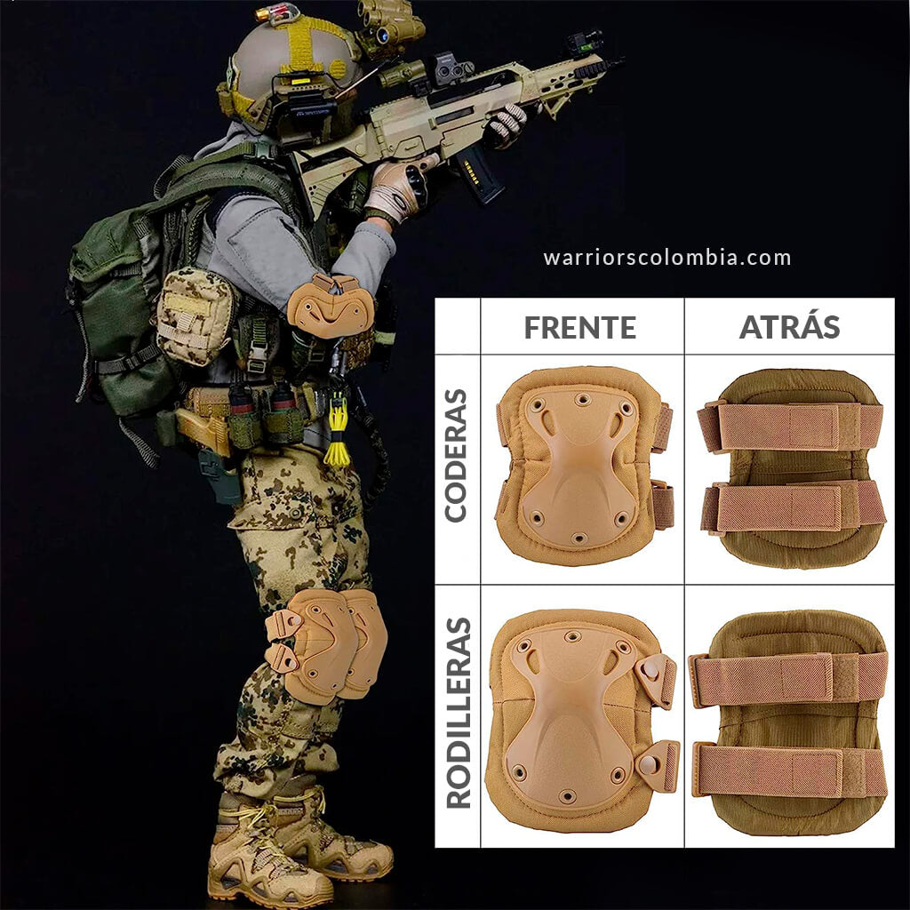 Rodilleras Coderas Tacticas 2.0
