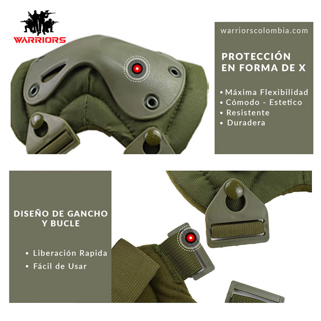 Rodilleras Coderas Tacticas 2.0