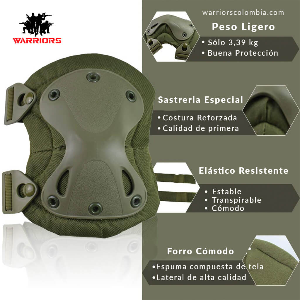 Rodilleras Coderas Tacticas 2.0