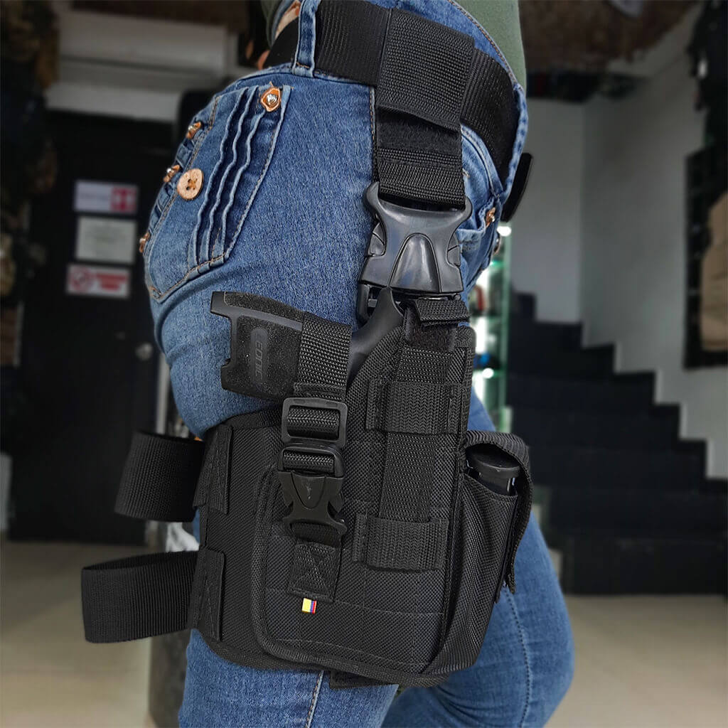 Piernera Porta Pistola Sencilla