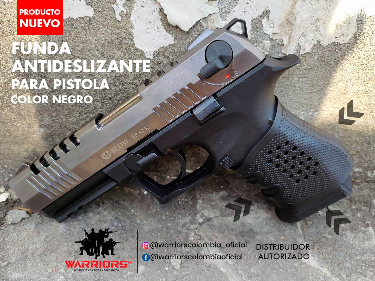 Funda Antideslizante Para Pistola Grip